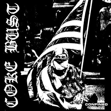COKE BUST "Confined" 12" Ep (Grave Mistake) Clear Vinyl
